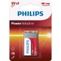 Philips Pila Alcalina 6LR61P1B/10 9V